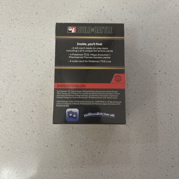 Mega Evolution Phantasmal Flames Build and Battle Box Sealed ⭐️ - Picture 2 of 5